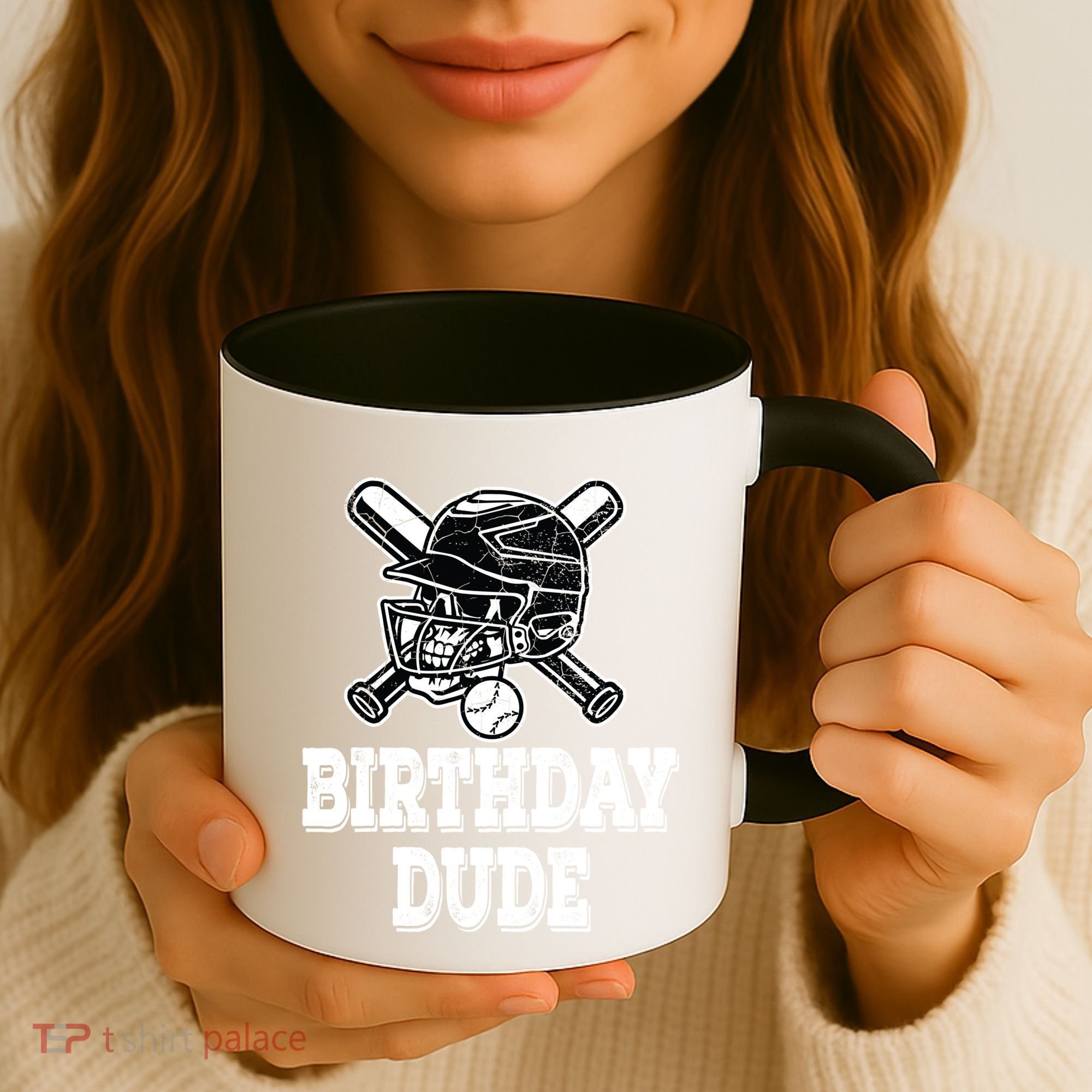 Baseball Pitcher Catcher Helmet Birthday Funny Gift Cool Gift Coffee Mug