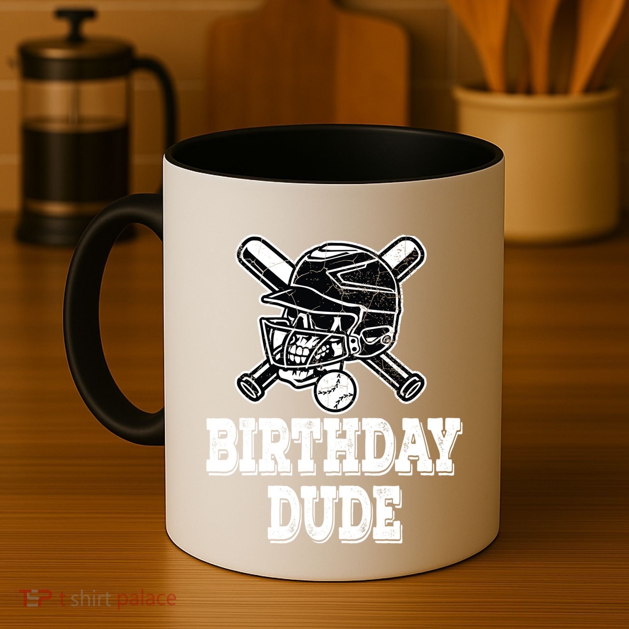 Baseball Pitcher Catcher Helmet Birthday Funny Gift Cool Gift Coffee Mug