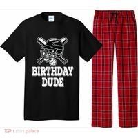 Baseball Pitcher Catcher Helmet Birthday Funny Gift Cool Gift Pajama Set thumb 0