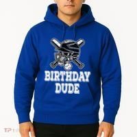 Baseball Pitcher Catcher Helmet Birthday Funny Gift Cool Gift Hoodie thumb 2