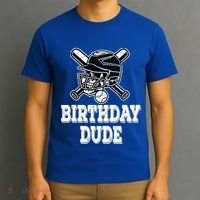 Baseball Pitcher Catcher Helmet Birthday Funny Gift Cool Gift T-Shirt thumb 3