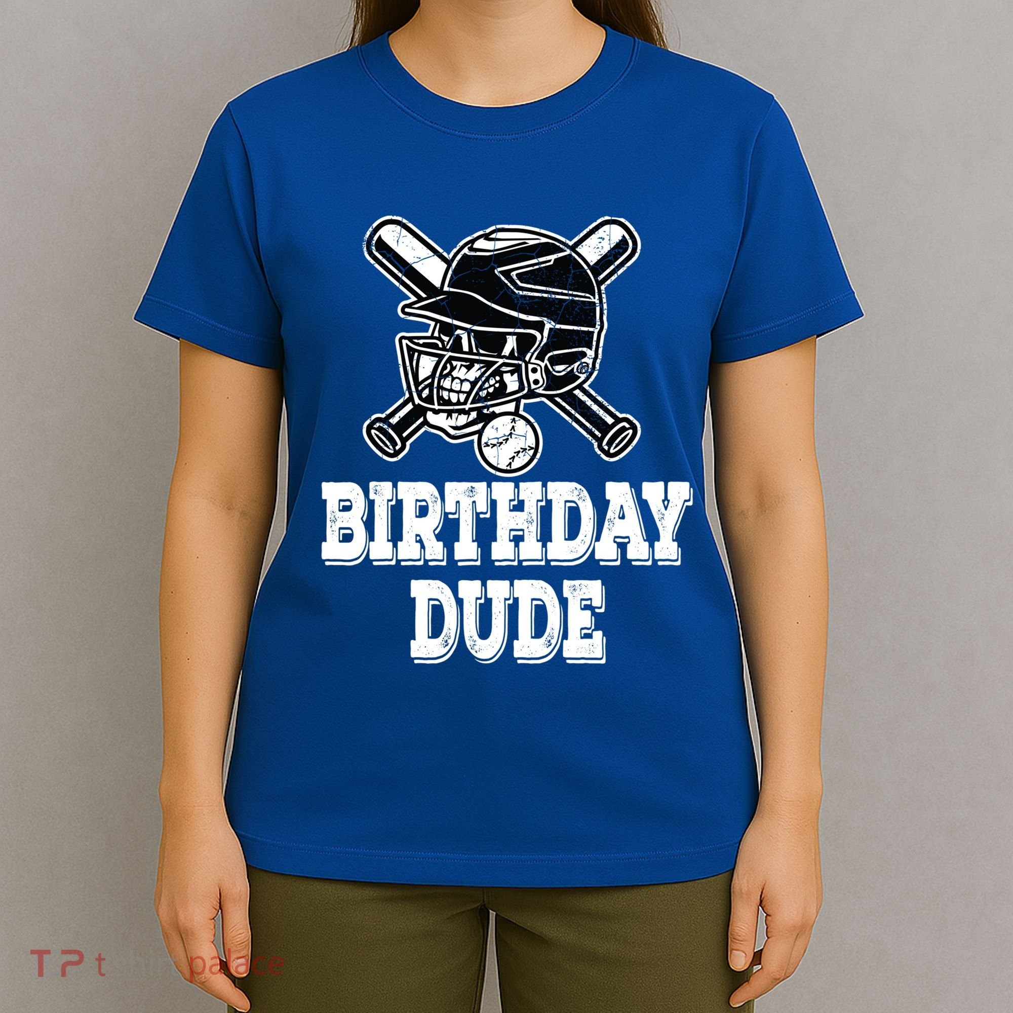 Baseball Pitcher Catcher Helmet Birthday Funny Gift Cool Gift T-Shirt