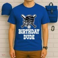Baseball Pitcher Catcher Helmet Birthday Funny Gift Cool Gift T-Shirt thumb 6