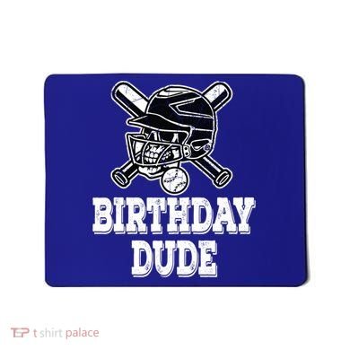 Baseball Pitcher Catcher Helmet Birthday Funny Gift Cool Gift Mousepad