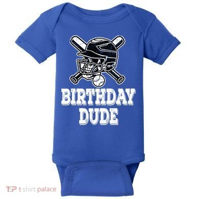 Baseball Pitcher Catcher Helmet Birthday Funny Gift Cool Gift Baby Bodysuit