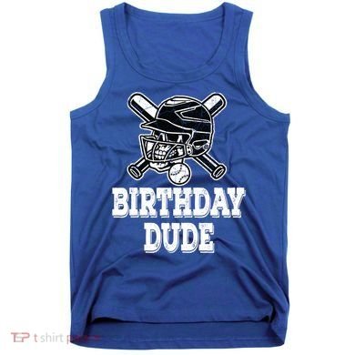 Baseball Pitcher Catcher Helmet Birthday Funny Gift Cool Gift Tank Top