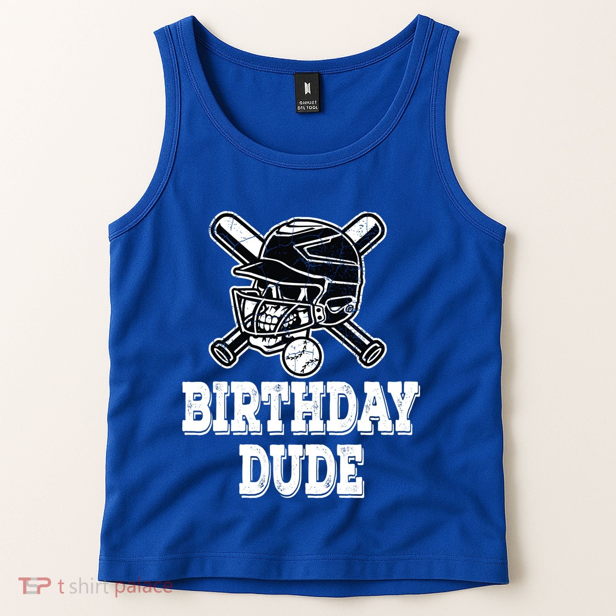 Baseball Pitcher Catcher Helmet Birthday Funny Gift Cool Gift Tank Top