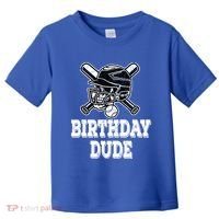 Baseball Pitcher Catcher Helmet Birthday Funny Gift Cool Gift Toddler T-Shirt thumb 0