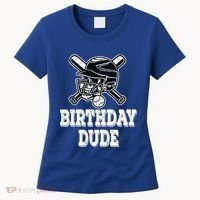 Baseball Pitcher Catcher Helmet Birthday Funny Gift Cool Gift Women's T-Shirt thumb 0