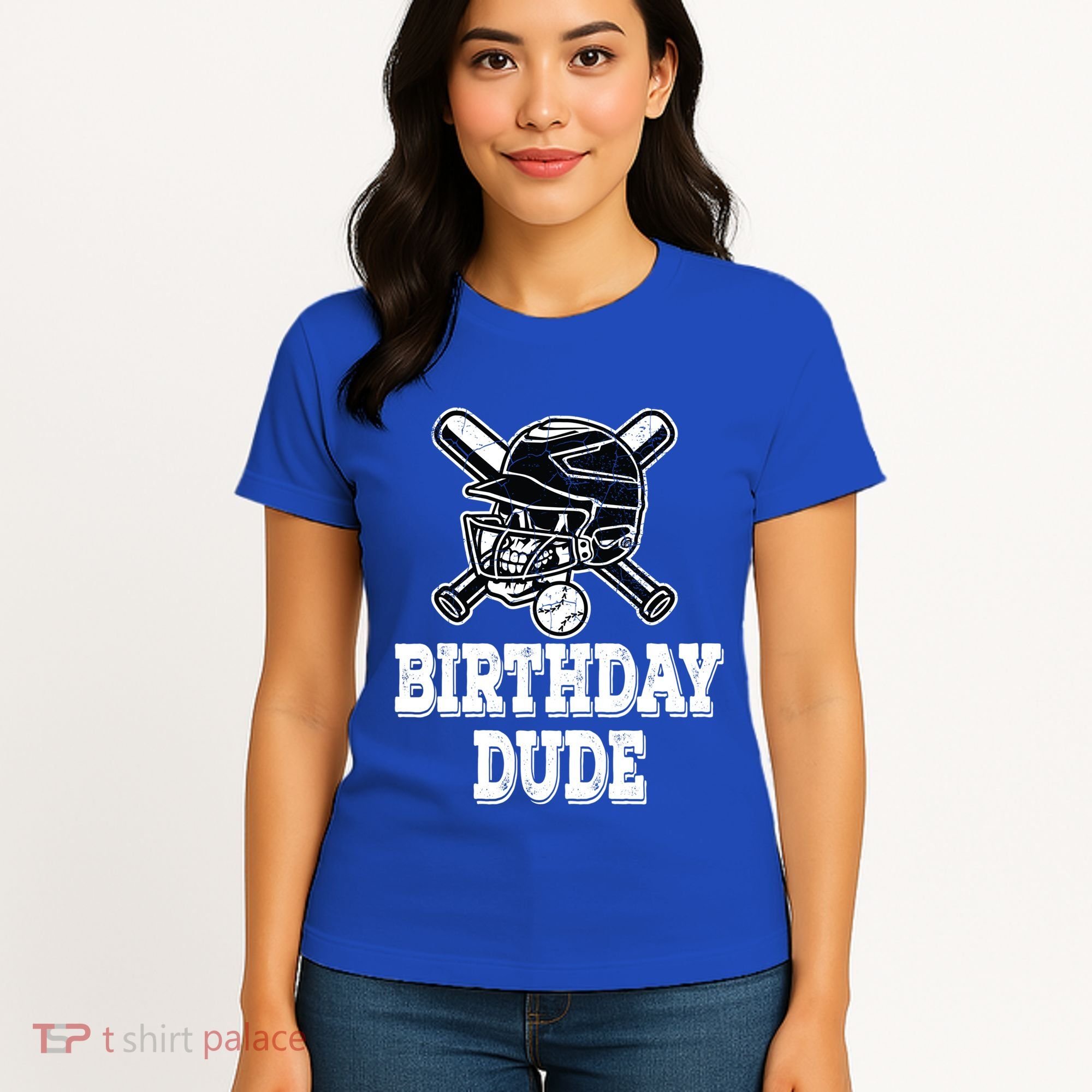 Baseball Pitcher Catcher Helmet Birthday Funny Gift Cool Gift Women's T-Shirt
