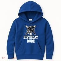 Baseball Pitcher Catcher Helmet Birthday Funny Gift Cool Gift Kids Hoodie thumb 0