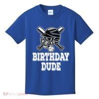 Baseball Pitcher Catcher Helmet Birthday Funny Gift Cool Gift Kids T-Shirt thumb 0