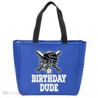 Baseball Pitcher Catcher Helmet Birthday Funny Gift Cool Gift Tote Bag thumb 0