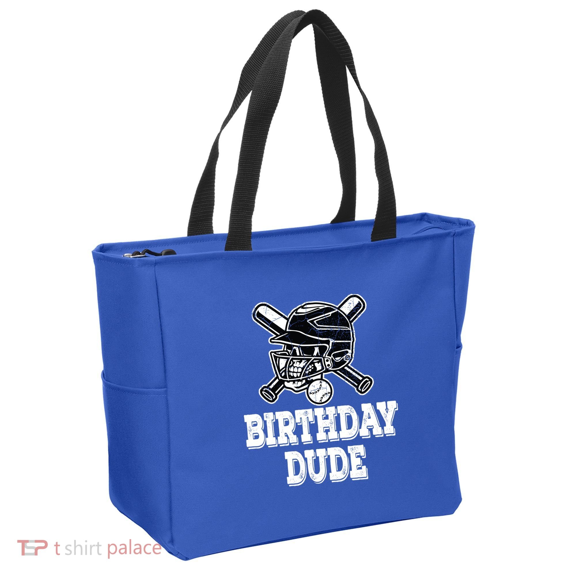 Baseball Pitcher Catcher Helmet Birthday Funny Gift Cool Gift Tote Bag