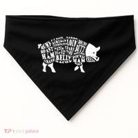 Bbq Pig Cuts Barbecue And Grilling USA-Made Doggie Bandana thumb 0