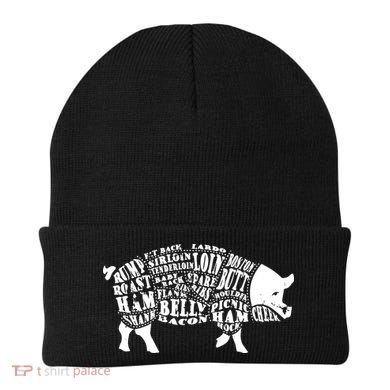 Bbq Pig Cuts Barbecue And Grilling Beanie