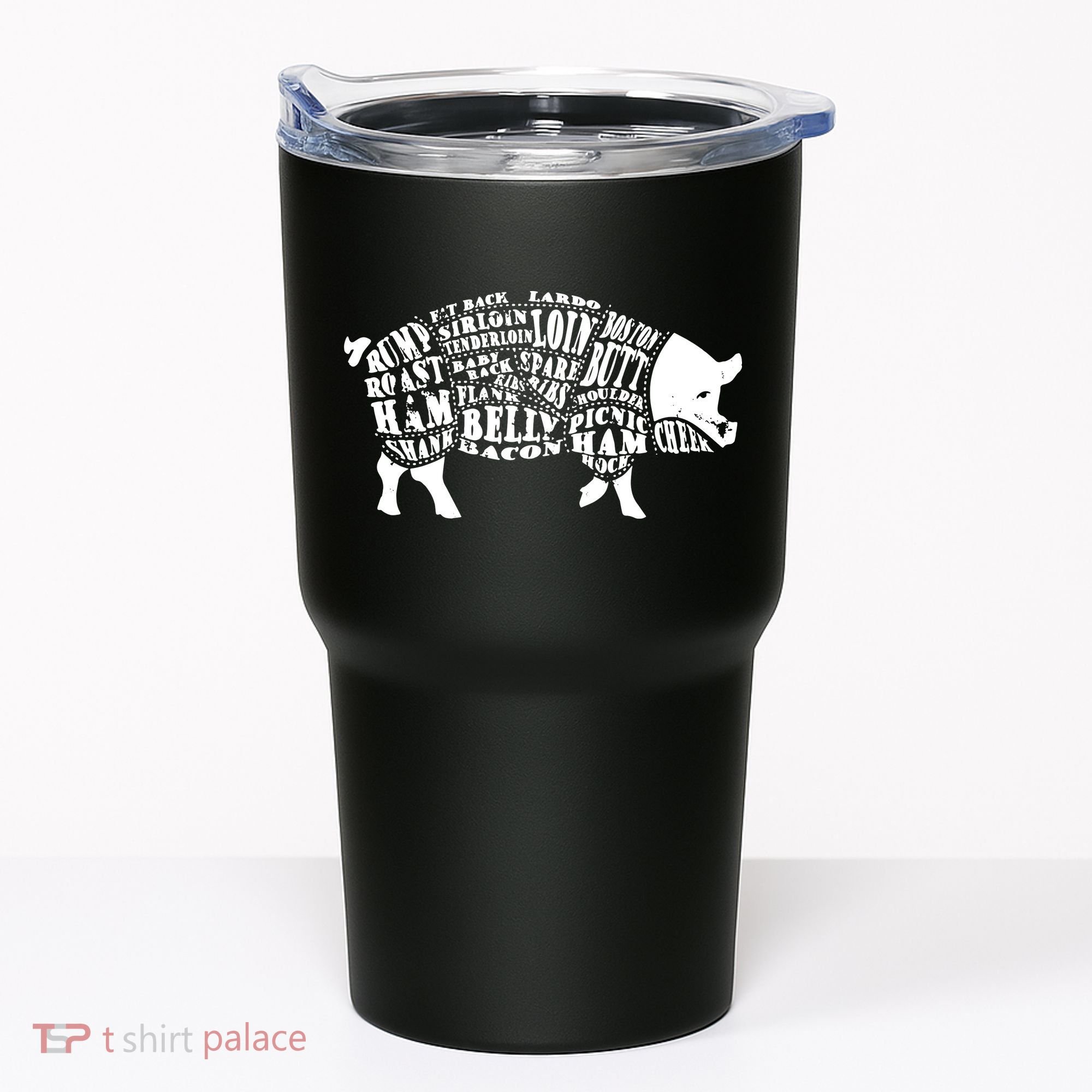 Bbq Pig Cuts Barbecue And Grilling Tumbler