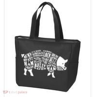 Bbq Pig Cuts Barbecue And Grilling Tote Bag thumb 3