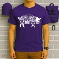 Bbq Pig Cuts Barbecue And Grilling T-Shirt thumb 6
