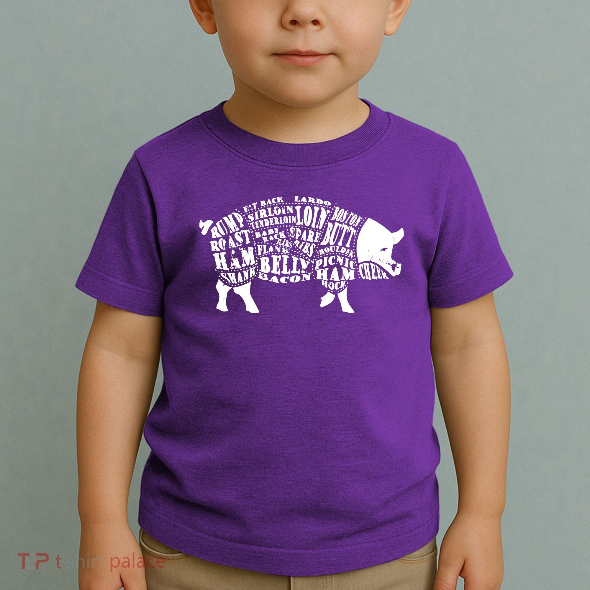 Bbq Pig Cuts Barbecue And Grilling Toddler T-Shirt