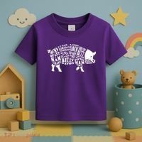 Bbq Pig Cuts Barbecue And Grilling Toddler T-Shirt thumb 3