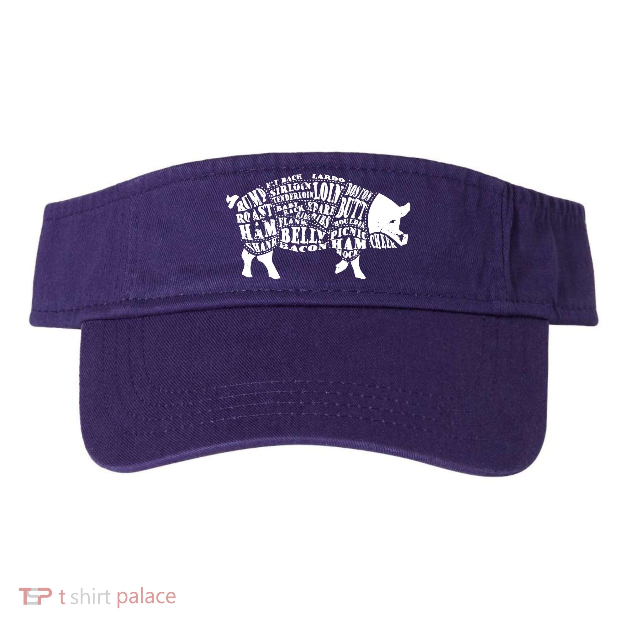 Bbq Pig Cuts Barbecue And Grilling Visor