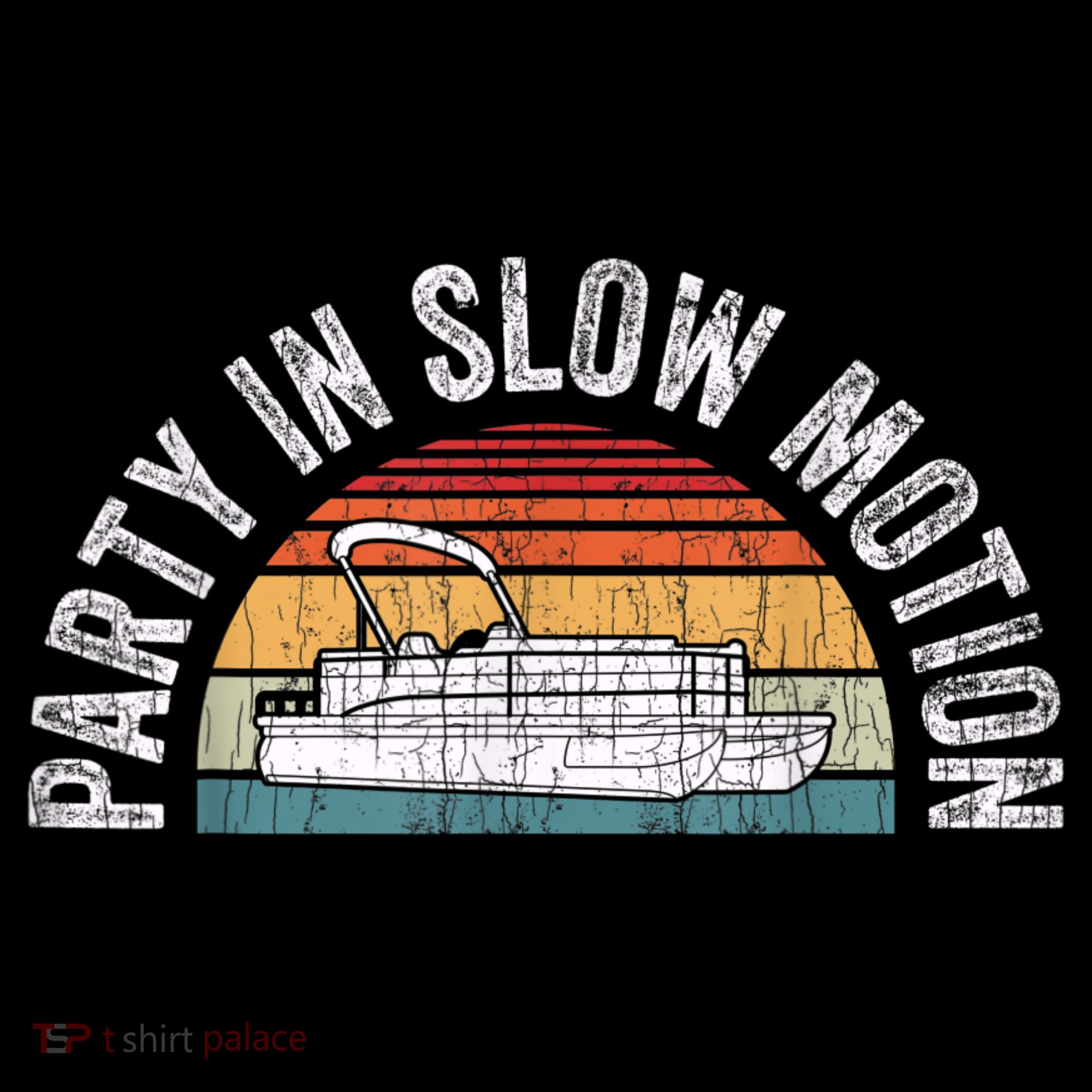 Best Pontoon Captain Boat Party In Slow Motion Sweatshirt
