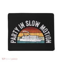 Best Pontoon Captain Boat Party In Slow Motion Mousepad thumb 0