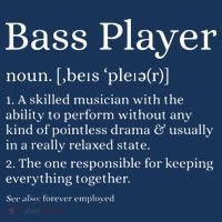 Bass Player Definition Bassist Gift For Musicians Women's Hoodie thumb 2