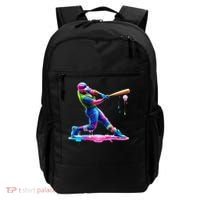 Baseball Player Drip Ice Cream Gift Backpack thumb 0