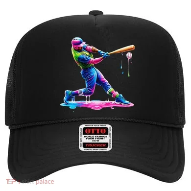 Baseball Player Drip Ice Cream Gift Hat