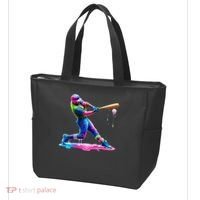 Baseball Player Drip Ice Cream Gift Tote Bag thumb 3