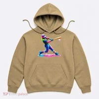 Baseball Player Drip Ice Cream Gift Hoodie thumb 0