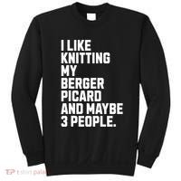Berger Picard Dog Owner Knitting Lover Funny Knitter Sweatshirt thumb 0