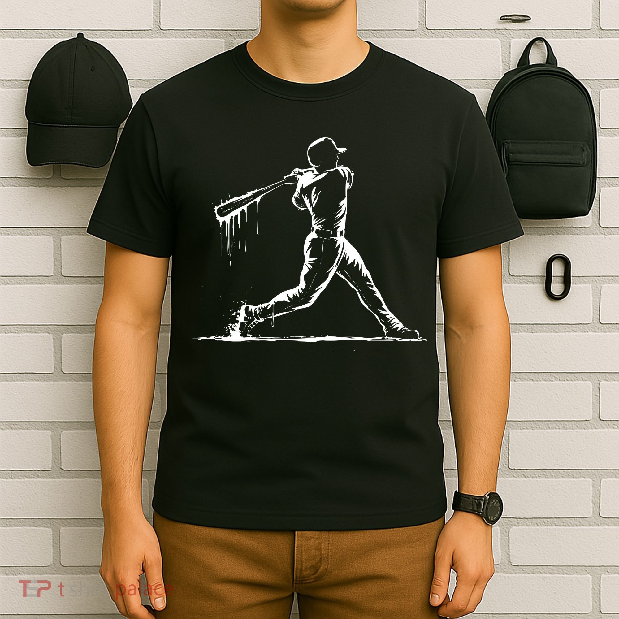 Baseball Player Drip T-Shirt