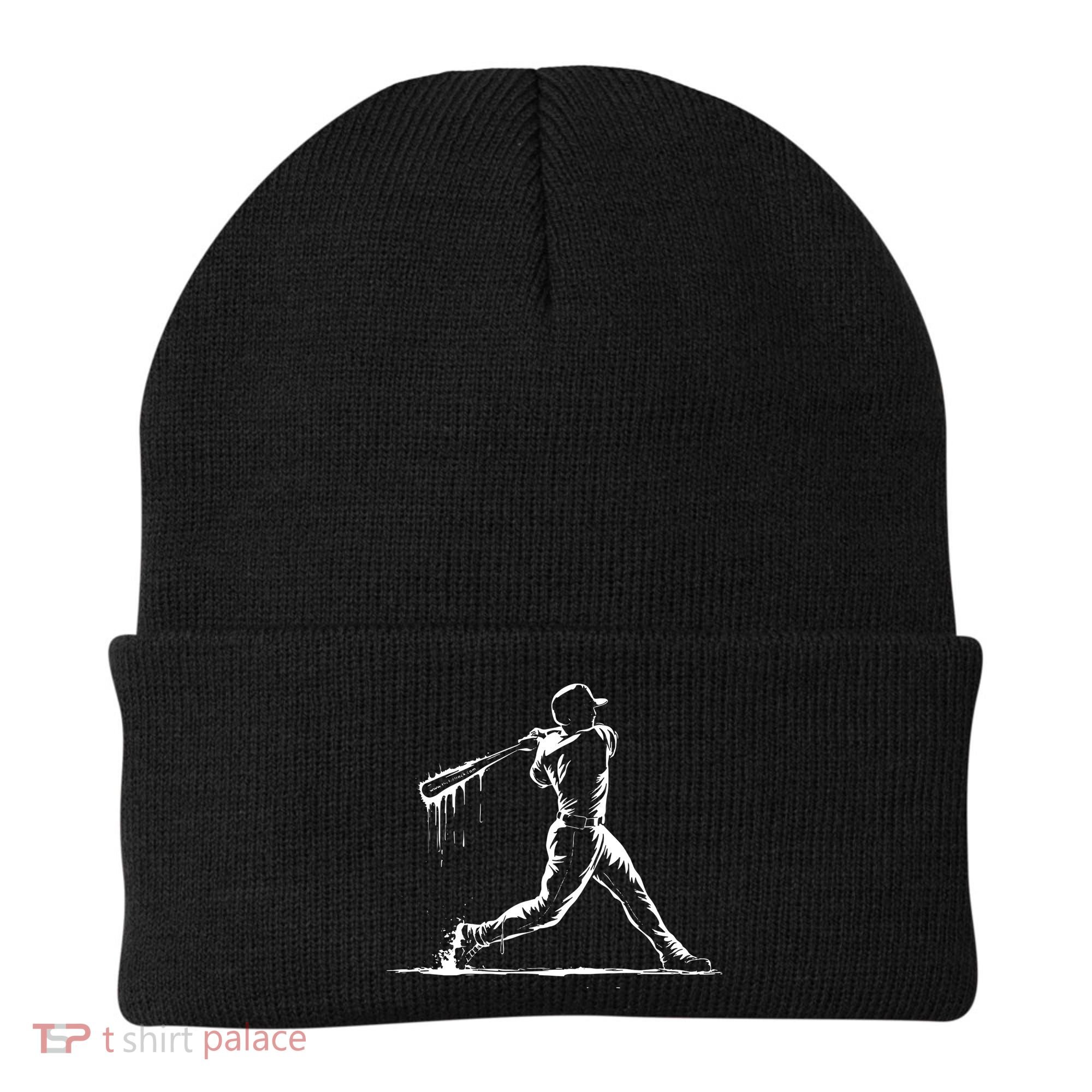 Baseball Player Drip Beanie