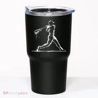 Baseball Player Drip Tumbler thumb 0