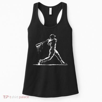 Baseball Player Drip Women's Tank Top