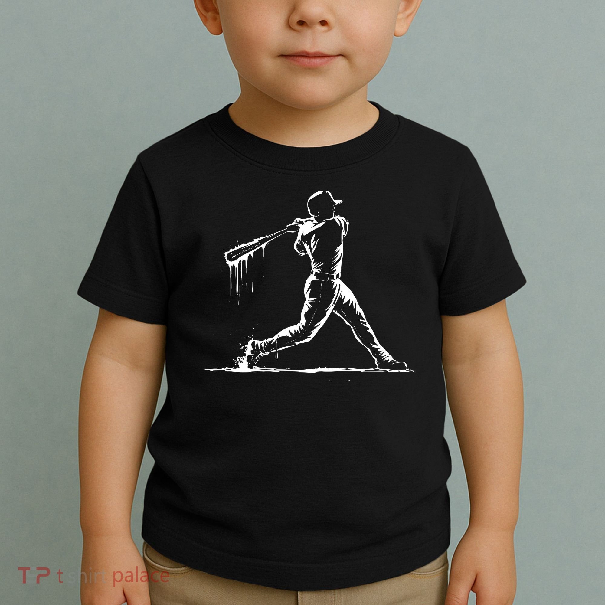 Baseball Player Drip Toddler T-Shirt