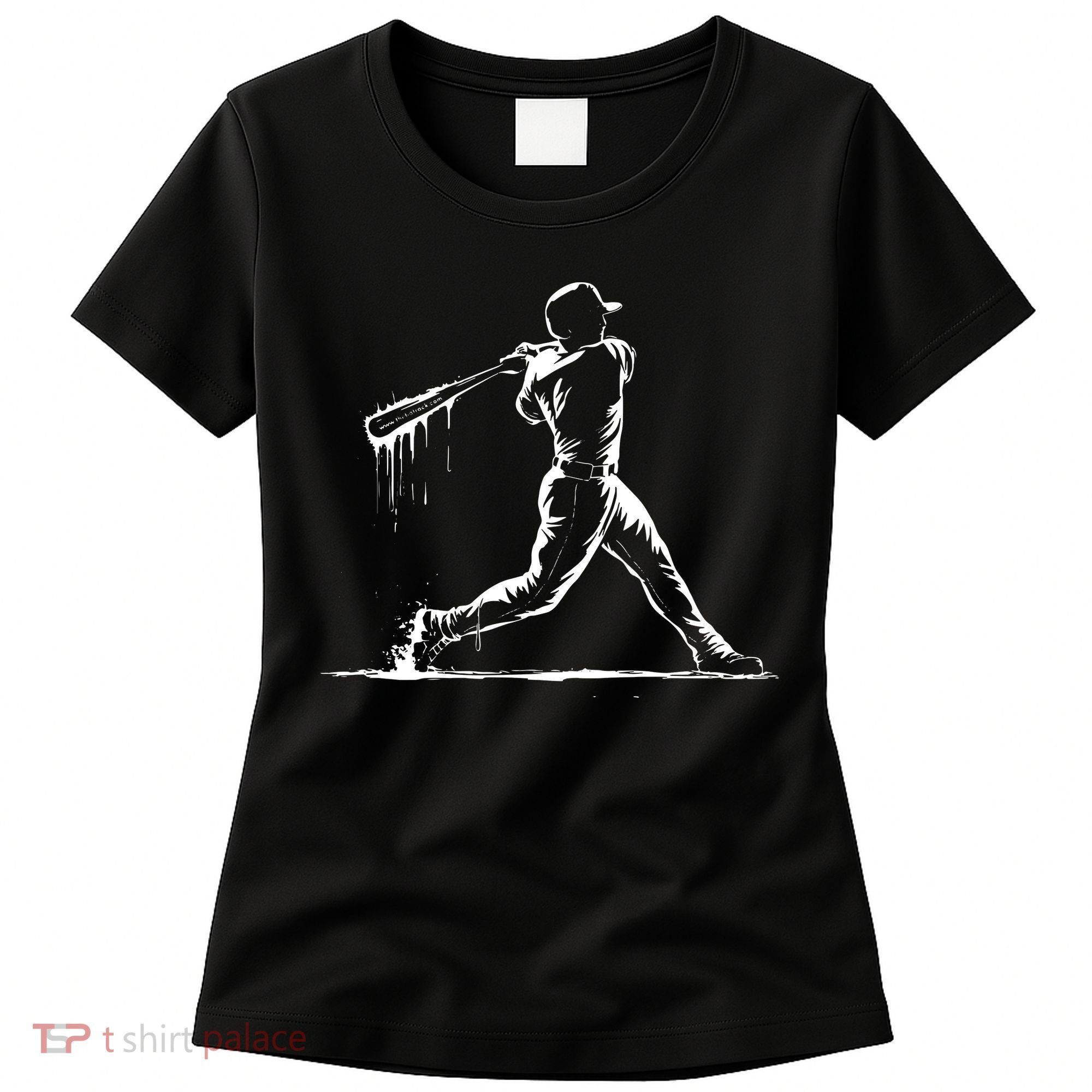 Baseball Player Drip Women's T-Shirt