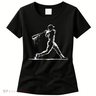 Baseball Player Drip Women's T-Shirt