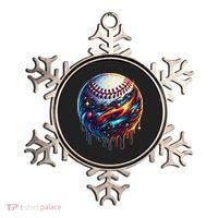 Baseball Planet Drip Baseball Drip Baseball Ice Cream Drip Ornament thumb 0