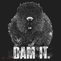 Beaver Pun Dam It Language Joke Beavers Rodents Lover Women's Sweatshirt thumb 2