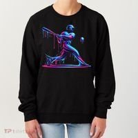 Baseball Player Drip For N Ice Cream Women's Sweatshirt thumb 0