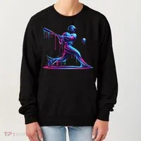 Baseball Player Drip For N Ice Cream Women's Sweatshirt thumb 0
