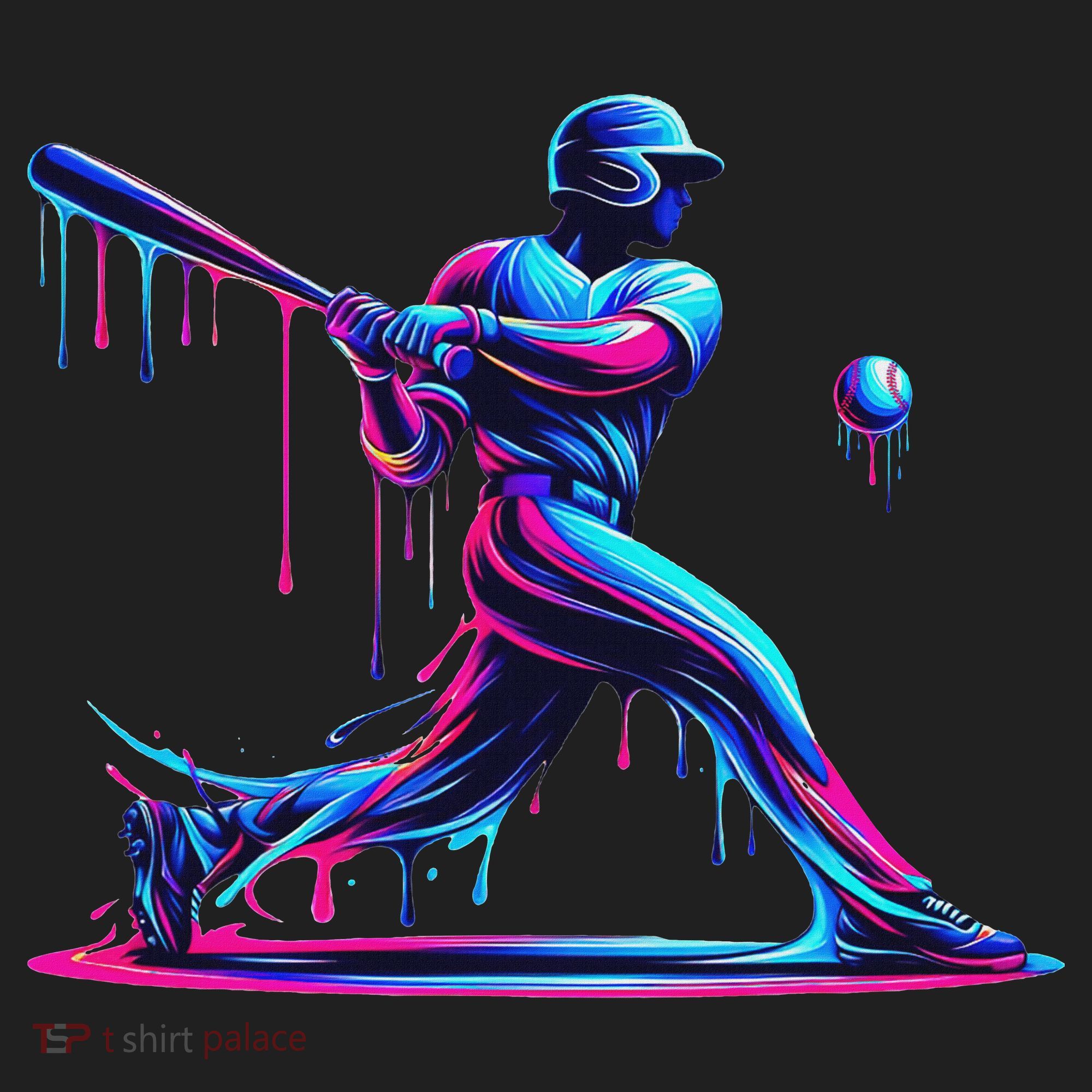 Baseball Player Drip For N Ice Cream Women's Sweatshirt