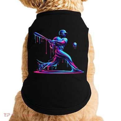 Baseball Player Drip For N Ice Cream Doggie Tank