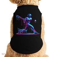 Baseball Player Drip For N Ice Cream Doggie Tank thumb 0