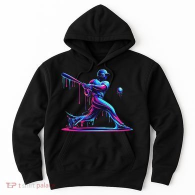Baseball Player Drip For N Ice Cream Hoodie