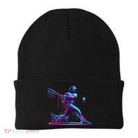 Baseball Player Drip For N Ice Cream Beanie thumb 0